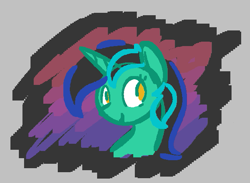 Size: 623x457 | Tagged: safe, lyra heartstrings, pony, unicorn, aggie.io, female, mare, simple background, smiling