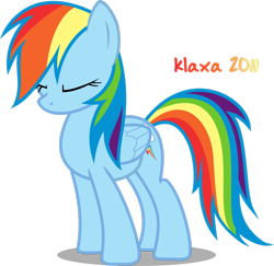 Size: 2485x2413 | Tagged: safe, artist:klaxa, imported from derpibooru, rainbow dash, pegasus, pony, 2011, female, high res, mare, simple background, solo, transparent background