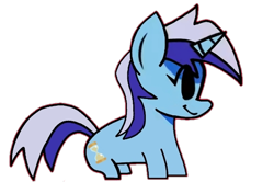 Size: 606x402 | Tagged: safe, artist:rainbrony, imported from derpibooru, minuette, pegasus, pony, unicorn, friday night funkin', happy, simple background, sitting, smiling, solo, transparent background