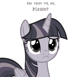 Size: 2795x2784 | Tagged: safe, artist:wardex101, imported from derpibooru, twilight sparkle, alicorn, pony, uprooted, discorded, discorded twilight, female, folded wings, frown, high res, mare, sad, simple background, solo, text, transparent background, twilight sparkle (alicorn), twilight tragedy, wings