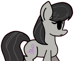 Size: 720x585 | Tagged: safe, artist:rainbrony, edit, imported from derpibooru, octavia melody, earth pony, pony, concerned, curious, friday night funkin', simple background, solo, transparent background, vector, walking