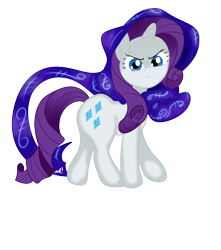 Size: 3100x3510 | Tagged: safe, artist:stormythetrooper, imported from derpibooru, rarity, pony, unicorn, female, hood, simple background, solo, transparent background
