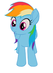 Size: 1280x1775 | Tagged: safe, artist:benpictures1, imported from derpibooru, rainbow dash, pegasus, pony, my little pony: the movie, cute, dashabetes, female, inkscape, mare, simple background, solo, transparent background, vector