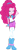 Size: 549x1457 | Tagged: safe, artist:iamsheila, artist:imperfectxiii, edit, imported from derpibooru, vector edit, adagio dazzle, pinkie pie, human, equestria girls, female, gem, palette swap, recolor, simple background, siren gem, solo, transparent background, vector