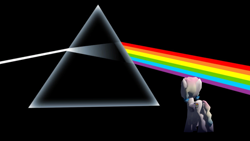 Size: 1920x1080 | Tagged: safe, artist:fluttershank, imported from derpibooru, oc, oc:heavy weather, pegasus, pink floyd, prism, the dark side of the moon, vrchat