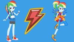 Size: 1192x670 | Tagged: safe, artist:amadondawn, imported from derpibooru, rainbow dash, human, equestria girls, clothes, crystal guardian, eqg promo pose set, shoes, simple background, solo, transparent background