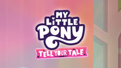 Size: 3410x1920 | Tagged: safe, imported from derpibooru, screencap, spoiler:g5, spoiler:my little pony: tell your tale, spoiler:tyts01e23, another pony's trash, g5, high res, my little pony logo, my little pony: tell your tale, no pony, youtube link