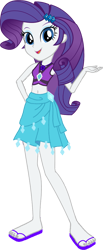 Size: 423x1024 | Tagged: safe, artist:tajohnson6, imported from derpibooru, rarity, human, equestria girls, equestria girls series, forgotten friendship, bikini, clothes, female, looking at you, sarong, simple background, solo, swimsuit, transparent background