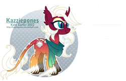 Size: 1024x664 | Tagged: safe, artist:kazziepones, imported from derpibooru, oc, oc only, oc:shimmering sunset, pony, unicorn, clothes, female, mare, scarf, simple background, solo, transparent background