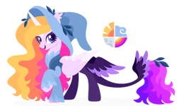 Size: 1024x615 | Tagged: safe, artist:kabuvee, imported from derpibooru, oc, oc only, alicorn, pony, alicorn oc, female, hat, horn, mare, simple background, solo, transparent background, wings, witch hat