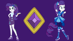 Size: 1280x720 | Tagged: safe, artist:amadondawn, imported from derpibooru, rarity, human, equestria girls, boots, crystal guardian, high heel boots, shoes, solo