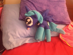 Size: 2592x1936 | Tagged: safe, artist:smugglemuffin, imported from derpibooru, princess luna, alicorn, pony, clothes, female, irl, photo, plushie, socks, solo