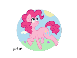 Size: 2048x1536 | Tagged: safe, artist:datzigga, imported from derpibooru, pinkie pie, earth pony, pony, simple background, solo, sun, transparent background