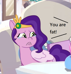 Size: 442x460 | Tagged: safe, edit, edited screencap, imported from derpibooru, screencap, pipp petals, pegasus, pony, spoiler:g5, spoiler:my little pony: tell your tale, spoiler:tyts01e11, abuse, crying, fat shaming, female, g5, mare, maretime bay day 2.0, my little pony: tell your tale, petalbuse, sad, verbal abuse