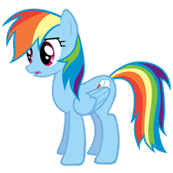 Size: 2449x2449 | Tagged: safe, artist:elboufon, imported from derpibooru, rainbow dash, pegasus, pony, sonic rainboom (episode), female, high res, mare, simple background, solo, transparent background, vector