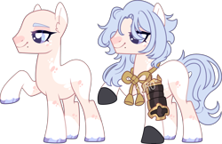 Size: 5226x3392 | Tagged: safe, artist:kurosawakuro, imported from derpibooru, earth pony, pony, genshin impact, kamisato ayato (genshin impact), male, ponified, simple background, solo, stallion, transparent background