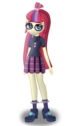 Size: 353x576 | Tagged: safe, artist:suzanflour508, imported from derpibooru, moondancer, human, equestria girls, equestria girls-ified, female, simple background, solo, white background