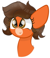 Size: 649x757 | Tagged: safe, artist:sugarcloud12, imported from derpibooru, oc, oc:jessica, pony, bust, female, mare, portrait, simple background, solo, transparent background