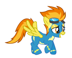 Size: 2720x2205 | Tagged: safe, artist:smlahyee, imported from derpibooru, spitfire, pegasus, pony, the best night ever, clothes, female, high res, mare, simple background, solo, transparent background, uniform, vector, wonderbolts uniform