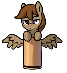 Size: 469x511 | Tagged: safe, artist:neuro, imported from derpibooru, oc, oc only, oc:talu gana, pegasus, pony, bullet, looking at you, simple background, smiling, smiling at you, smirk, solo, spread wings, transparent background, wings