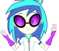 Size: 2634x2277 | Tagged: safe, artist:ytpinkiepie2, edit, edited screencap, imported from derpibooru, screencap, dj pon-3, vinyl scratch, human, equestria girls, music to my ears, background removed, female, high res, looking at you, not a vector, simple background, solo, transparent background