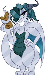 Size: 1200x1999 | Tagged: safe, artist:klondike, imported from derpibooru, oc, oc only, oc:basin, dragon, dragoness, female, simple background, solo, teenaged dragon, transparent background