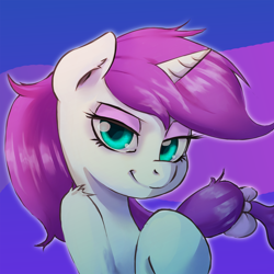 Size: 2500x2500 | Tagged: safe, artist:darksittich, imported from derpibooru, oc, oc only, pony, unicorn, solo