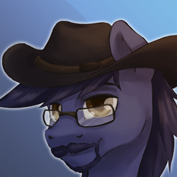 Size: 1024x1024 | Tagged: safe, artist:darksittich, imported from derpibooru, oc, oc only, pony, glasses, solo