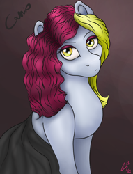 Size: 980x1280 | Tagged: safe, artist:lennystendhal13, imported from derpibooru, oc, earth pony, pony, clothes, dress, female, mare, solo