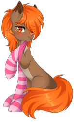 Size: 2873x4686 | Tagged: safe, artist:torihime, imported from derpibooru, oc, oc only, oc:autumn breeze, earth pony, pony, clothes, simple background, socks, solo, striped socks, transparent background