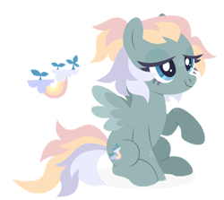Size: 1024x915 | Tagged: safe, artist:kabuvee, imported from derpibooru, oc, pegasus, pony, female, mare, simple background, solo, transparent background