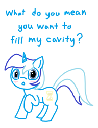 Size: 721x941 | Tagged: safe, artist:purblehoers, imported from derpibooru, minuette, pony, unicorn, blushing, female, implied sex, innuendo, looking at you, mare, ms paint, nervous, pun, question, raised hoof, simple background, solo, talking to viewer, text, white background