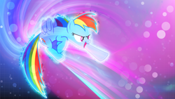 Size: 3840x2160 | Tagged: safe, artist:game-beatx14, artist:sairoch, edit, imported from derpibooru, rainbow dash, pegasus, pony, female, fractal, high res, mare, solo, wallpaper, wallpaper edit
