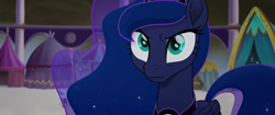 Size: 1920x804 | Tagged: safe, imported from derpibooru, screencap, princess luna, alicorn, pony, my little pony: the movie, 2017, female, g4, luna is not amused, mare, solo, unamused