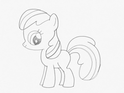 Size: 2048x1536 | Tagged: safe, artist:dreamtimeponies, artist:lauren faust, imported from derpibooru, baby tiddly winks, baby tiddlywinks, earth pony, pony, baby, baby pony, baby tiddley-winks, baby tiddlybetes, black and white, cute, female, filly, foal, g1, g1 to g4, g4, generation leap, grayscale, looking at you, monochrome, sketch, smiling, smiling at you, solo