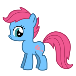 Size: 768x768 | Tagged: safe, artist:lauren faust, artist:sharksilverharpstrings, imported from derpibooru, baby cuddles, earth pony, pony, baby, baby pony, cuddlebetes, cute, female, filly, foal, g1, g1 to g4, g4, generation leap, looking at you, simple background, smiling, smiling at you, solo, transparent background, vector