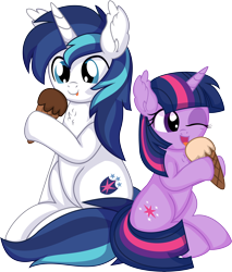 Size: 5850x6870 | Tagged: safe, artist:cyanlightning, imported from derpibooru, shining armor, twilight sparkle, pony, unicorn, .svg available, absurd resolution, brother and sister, cute, duo, ear fluff, eating, eyes closed, female, filly, filly twilight sparkle, foal, food, ice cream, male, shining adorable, siblings, simple background, smiling, stallion, tongue out, transparent background, twiabetes, unicorn twilight, vector, younger