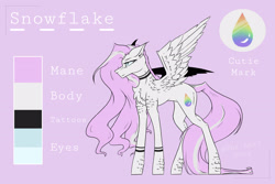 Size: 4040x2702 | Tagged: safe, artist:thelazyponyy, imported from derpibooru, oc, oc only, oc:snowflake, pegasus, pony, female, mare, pegasus oc, solo, wings