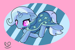 Size: 3000x2000 | Tagged: safe, artist:papacruda09, imported from derpibooru, trixie, pony, unicorn, :p, clothes, cosplay, costume, female, mare, simple background, solo, tongue out