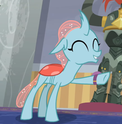 Size: 544x553 | Tagged: safe, imported from derpibooru, screencap, ocellus, changedling, changeling, a matter of principals, cropped, cute, diaocelles, female, solo