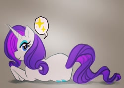 Size: 850x601 | Tagged: safe, artist:m0on13aby, imported from derpibooru, rarity, pony, unicorn, solo