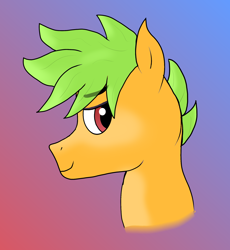 Size: 2480x2700 | Tagged: safe, artist:jamextreme140, imported from derpibooru, oc, oc:galder rust, pegasus, pony, handsome, looking back, original art, shading