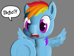 Size: 4000x3000 | Tagged: safe, artist:a-jaller, imported from derpibooru, rainbow dash, pegasus, pony, cyrillic, looking at you, russian, simple background, solo