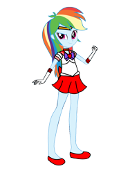 Size: 3072x4096 | Tagged: safe, artist:rollyagami02, imported from derpibooru, rainbow dash, human, equestria girls, boots, clothes, clothes swap, cosplay, costume, eqg promo pose set, gloves, motorcross, pixiv, sailor loyalty, sailor mars, sailor moon, shoes, simple background, solo, transparent background