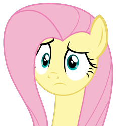 Size: 1538x1675 | Tagged: safe, artist:sketchmcreations, imported from derpibooru, fluttershy, pegasus, pony, flutter brutter, concerned, cute, female, frown, mare, simple background, solo, transparent background, vector