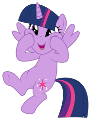 Size: 2449x3304 | Tagged: safe, artist:rerorir, artist:twilyisbestpone, imported from derpibooru, twilight sparkle, alicorn, pony, adorkable, base used, cute, dork, ears, ears up, excited, female, flying, hair, happy, hooves on cheeks, horn, mane, mare, open mouth, open smile, pegasus wings, purple eyes, simple background, smiling, solo, spread wings, squishy cheeks, tail, transparent background, twiabetes, twilight sparkle (alicorn), wings