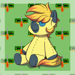 Size: 2500x2500 | Tagged: safe, artist:melodis, imported from derpibooru, oc, oc only, oc:yaktan, plushie