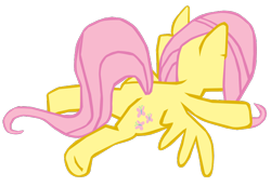 Size: 800x551 | Tagged: safe, artist:benpictures1, imported from derpibooru, fluttershy, pegasus, pony, a dog and pony show, butt, cute, female, flutterbutt, inkscape, plot, shyabetes, simple background, solo, transparent background, vector