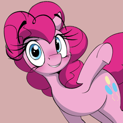 Size: 1731x1731 | Tagged: safe, artist:luxsimx, imported from derpibooru, pinkie pie, earth pony, pony, female, mare, solo