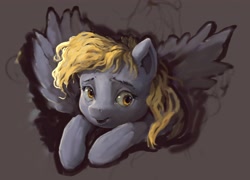 Size: 3709x2676 | Tagged: safe, artist:inkhooves, imported from derpibooru, derpy hooves, pegasus, pony, female, high res, mare, solo